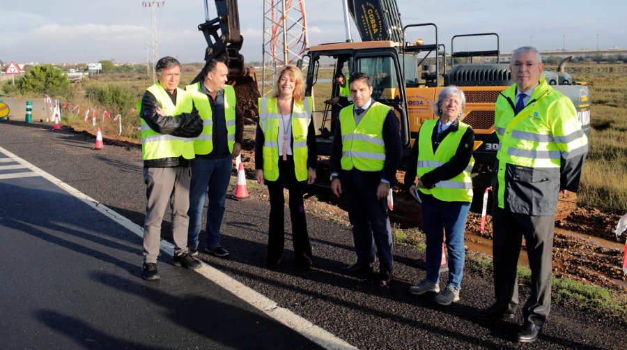 El carril bici de La Calatilla del Puerto de Huelva estará finalizado en el primer semestre de 2023