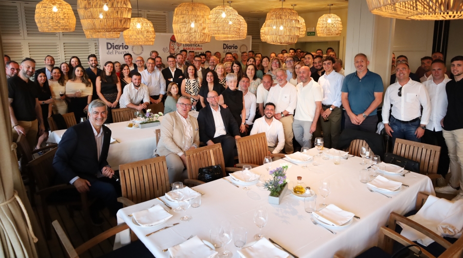 Los patrocinadores de la XIII Fiesta de la Logística de Barcelona se reunieron en el Restaurante Barceloneta. Foto: J.M.