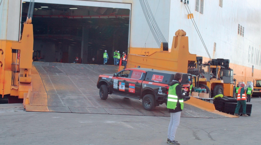 El Puerto de Barcelona se convierte un año más en el puerto base del Rally Dakar 2025