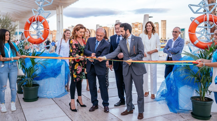 Un momento de la inauguración de la segunda edición de los Málaga Cruise Days.