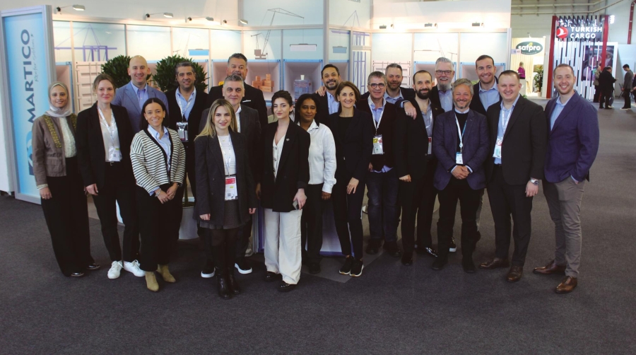 Martico participó en Fruit Logistica con stand propio y un equipo de 20 profesionales procedentes de siete países. Foto J.P.