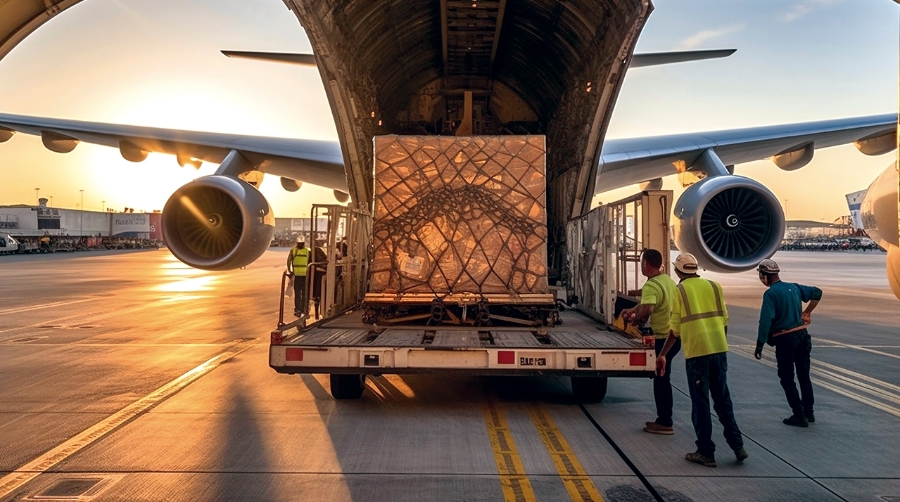 La carga aérea cierra 2025 por todo lo alto