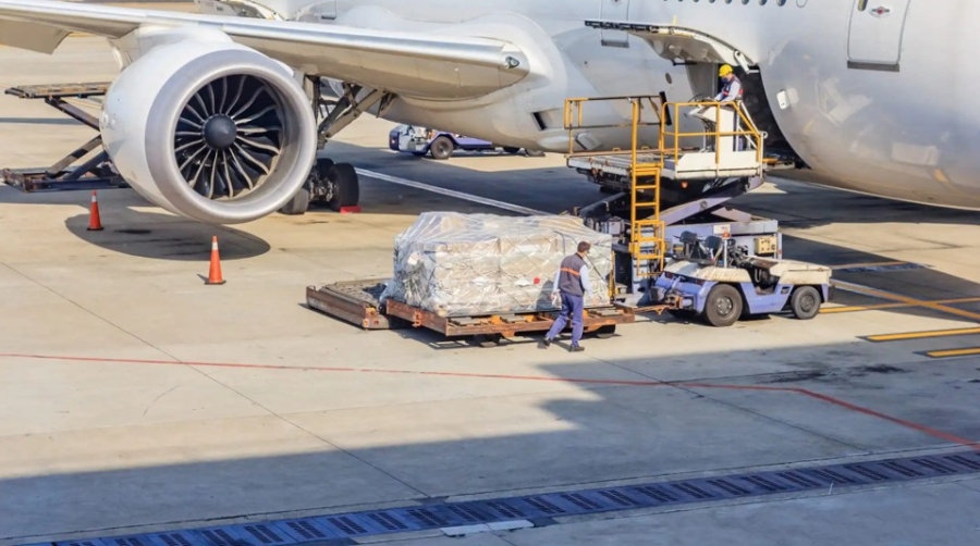 La carga aérea registra un descenso del tráfico del 4,5% en julio