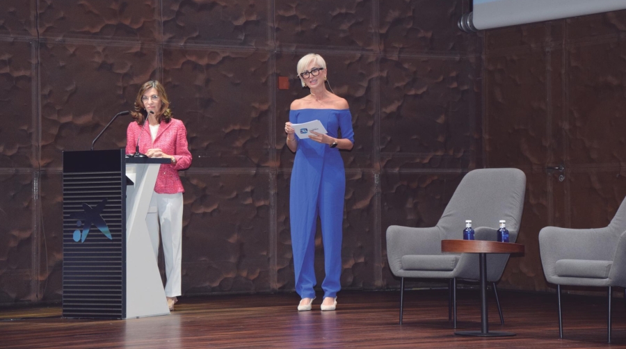 Ana González, presidenta del CEL, y Rosa Siles, consejera y mentora para empresas y startups. Foto M.C.