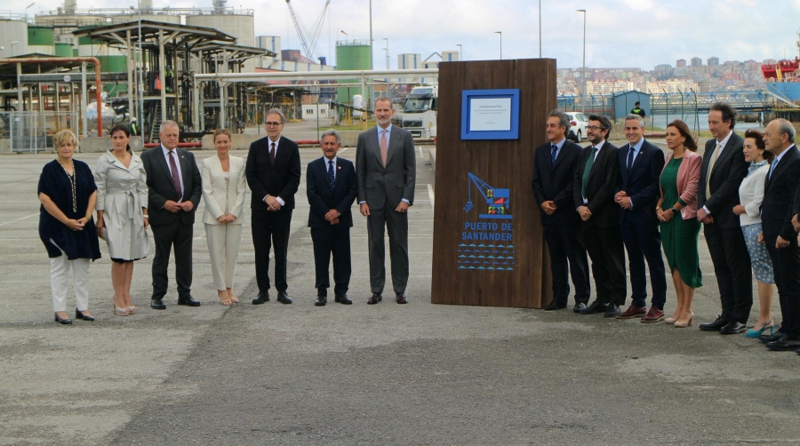 Felipe VI acompaña al Puerto de Santander en su 150 aniversario