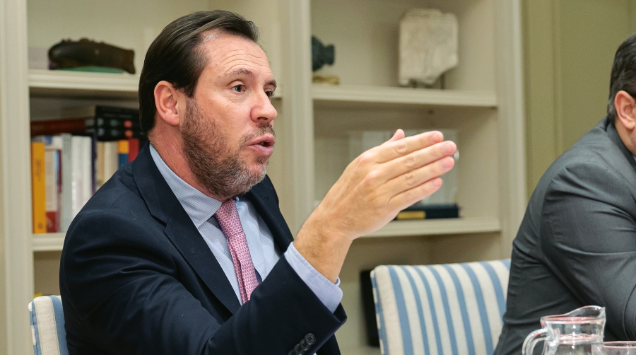 Óscar Puente, ministro de Transportes.