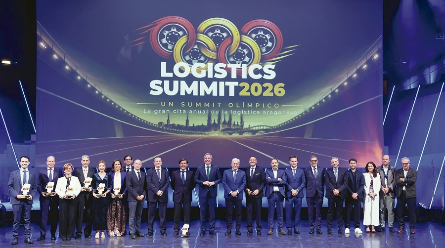 La gala reconoció a los actores más relevantes de la logística aragonesa.