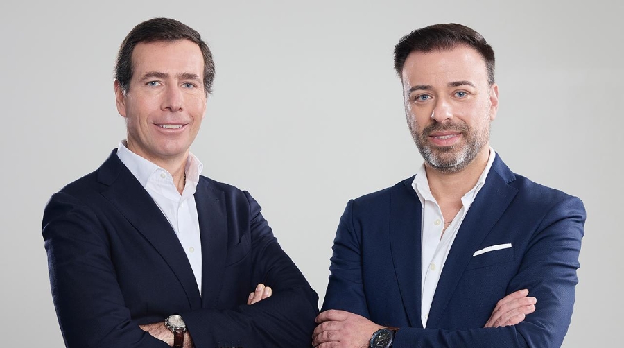 Frederico Beck, Director General de Rhenus Special Delivery para el sur de Europa, junto a José Manuel Cruz, Director General de Rhenus Special Delivery en Portugal.