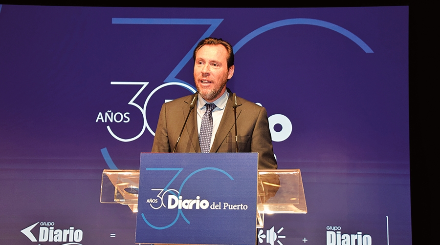 Óscar Puente, ministro de Transportes y Movilidad Sostenible y protagonista del nuevo Desayuno Informativo de Diario del Puerto, que tendrá lugar el 6 de noviembre en Las Palmas.
