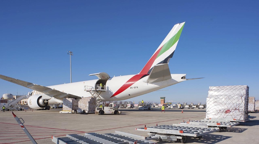 El Aeropuerto de Zaragoza ha registrado su récord histórico de carga.
