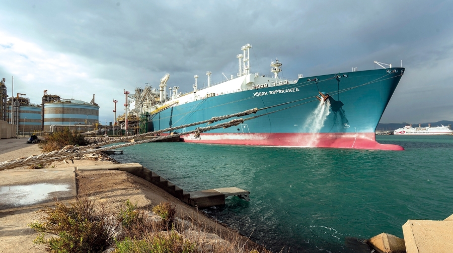 El Puerto de Sagunto refuerza su rol como hub de importación de gas desde Estados Unidos