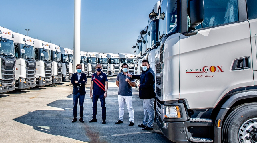 Intercox incorpora 60 nuevos Scania 450 S