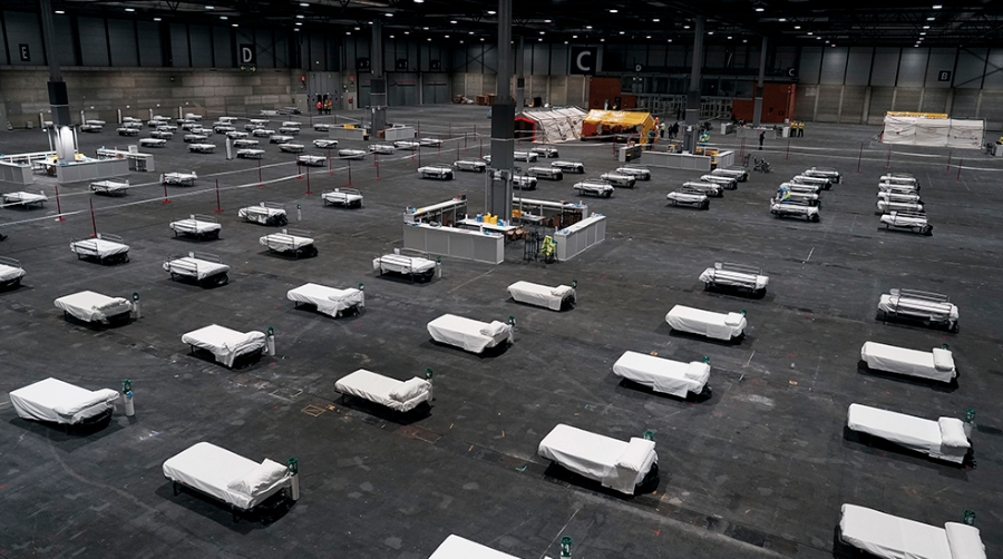 5.000 camas y 500 puestos UCI conforman la log&iacute;stica del hospital provisional de Ifema