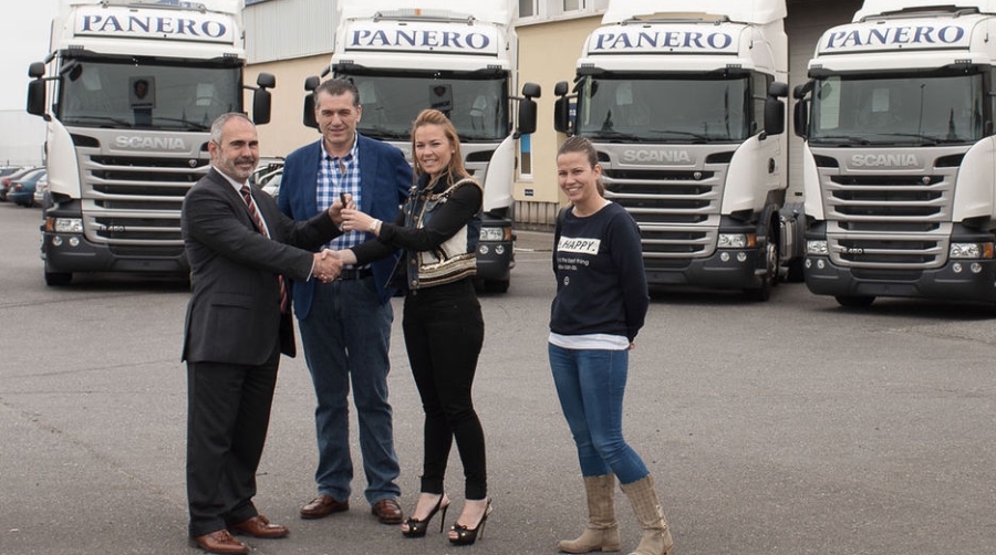 Panero Log&iacute;stica incorpora seis Scania R 450 a su flota