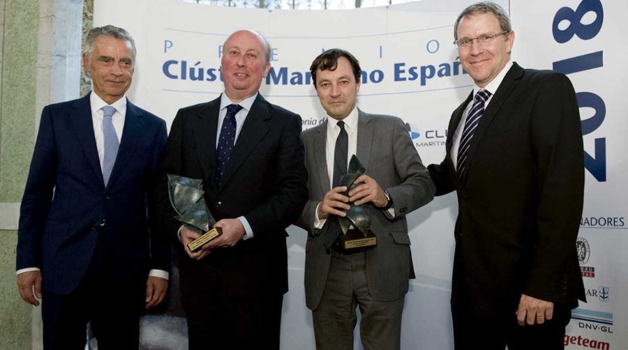 Albors Galiano Portales, premiado por el Cl&uacute;ster Mar&iacute;timo Espa&ntilde;ol