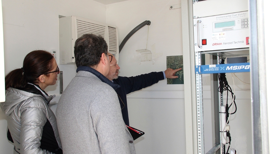 El Grupo Municipal Socialista visita el Puerto de Alicante para conocer los controles medioambientales existentes y sus proyectos