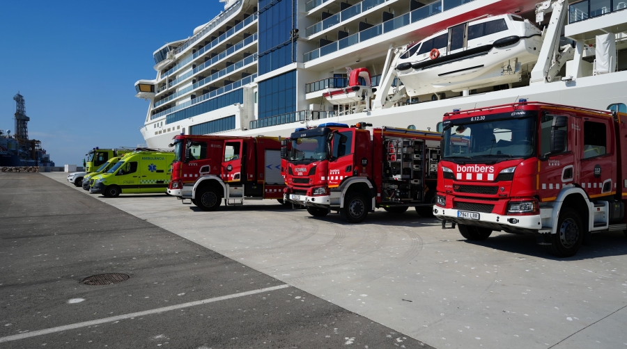 Port Tarragona ha llevado a cabo un nuevo simulacro operativo en sus instalaciones para comprobar la capacidad de respuesta de los equipos de emergencia.