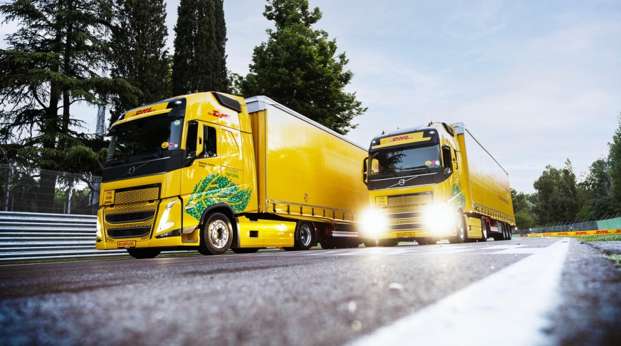 DHL lanza junto a Fórmula 1 la primera flota de camiones propulsada por biocombustible