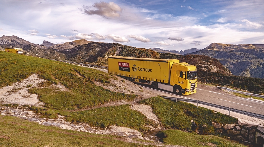 Correos repite como operador logístico oficial de La Vuelta