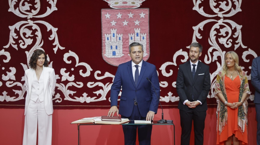 Jorge Rodrigo toma posesión como nuevo consejero de Transportes de la CAM