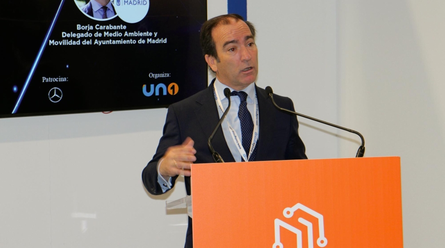 Borja Carabante, delegado de Medio Ambiente y Movilidad del Ayuntamiento de Madrid. Foto M.J.