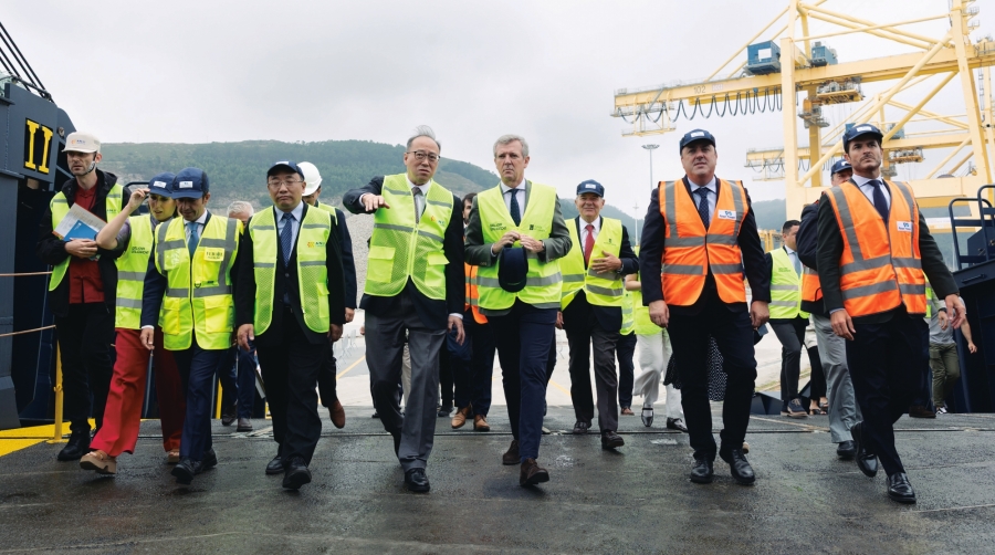 La Xunta destaca la capacidad logística e industrial de Galicia ante la llegada de SAIC a Ferrol