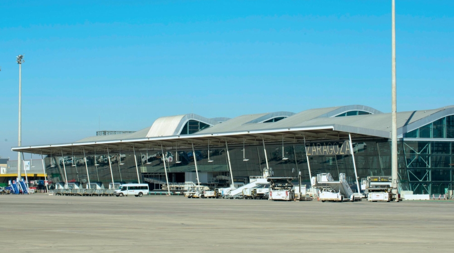La invasión de Ucrania desploma sin solución inmediata la carga aérea en Zaragoza