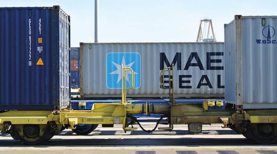 El transporte ferroviario incrementa su cuota de mercado en el Puerto de Valencia