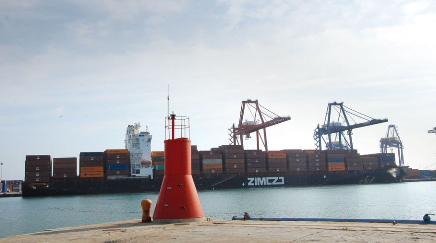 TCV acoge la primera escala del nuevo servicio pendular de ZIM con Israel y EE.UU.