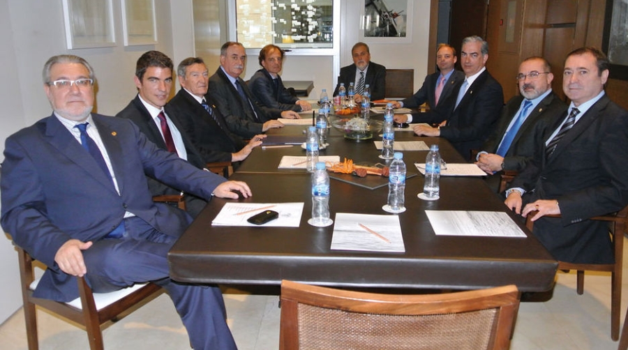 Francisco Corell, Vicente del R&iacute;o y Carlos Prades, nuevos socios del Propeller Club de Valencia