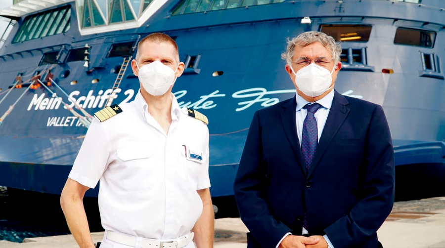 El Puerto de Tenerife recibe su primer crucero de pasajeros de la temporada 2020-2021