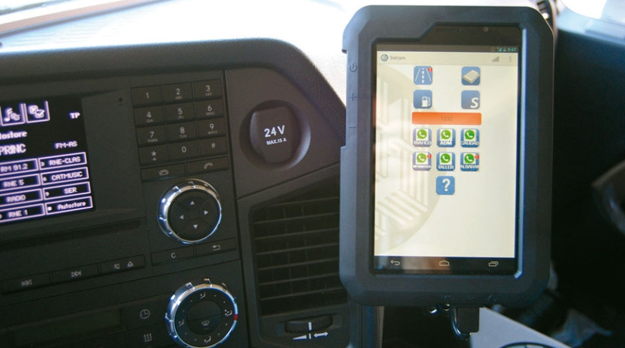 Setram mejora la trazabilidad de sus transportes con una aplicaci&oacute;n m&oacute;vil