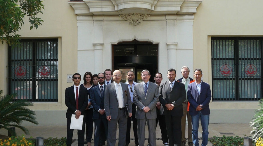 Una delegaci&oacute;n de la Autoridad Portuaria Saud&iacute; se interesa por el Puerto de Valencia