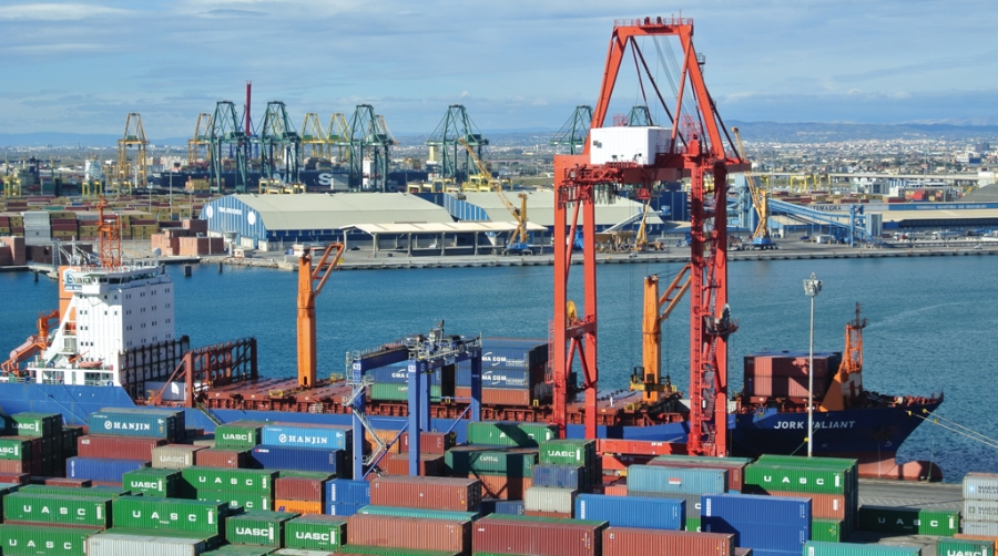Valencia, Algeciras y Barcelona son los puertos espa&ntilde;oles mejor conectados con el exterior