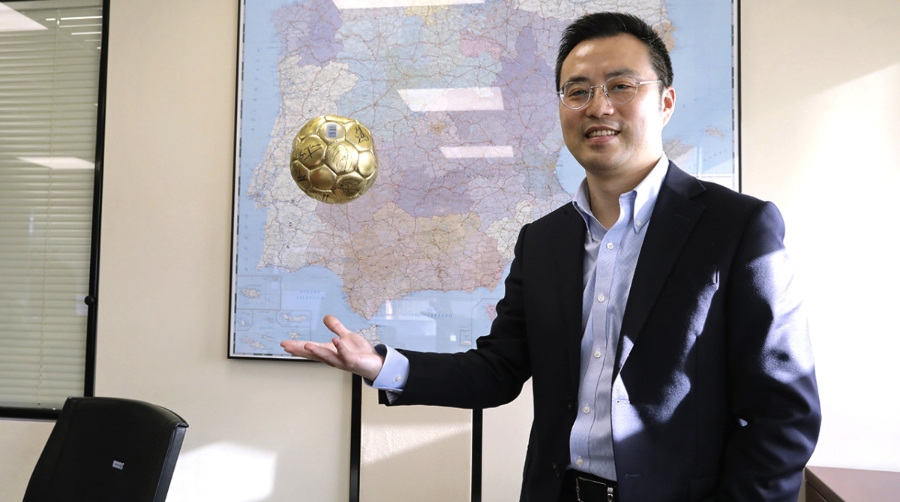 Wan Kun, managing director de COSCO Shipping Lines Spain. Fotos J.J.M.