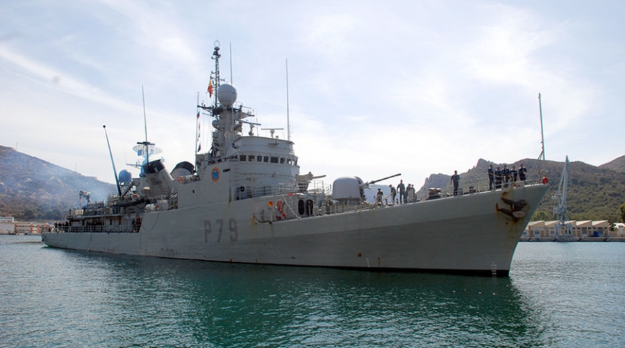 El patrullero de la Armada &quot;Vencedora&quot; recala en M&aacute;laga