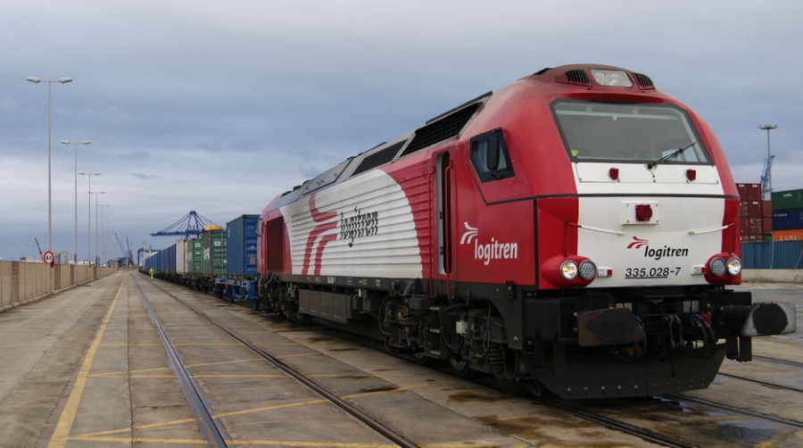 Logitren opera 780 TEUs semanales de capacidad en su servicio Coslada-Valencia