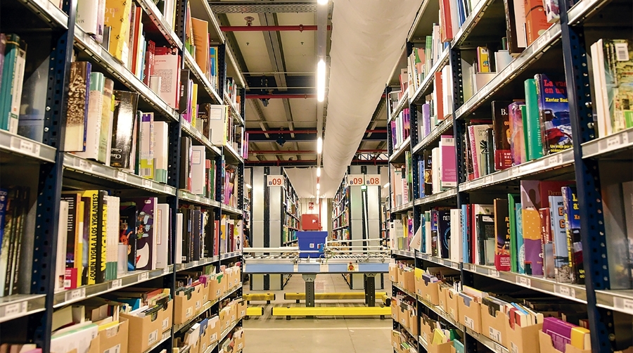 Logista libros aumentó en 2025 un 4% el volumen total del ejemplares entregados.