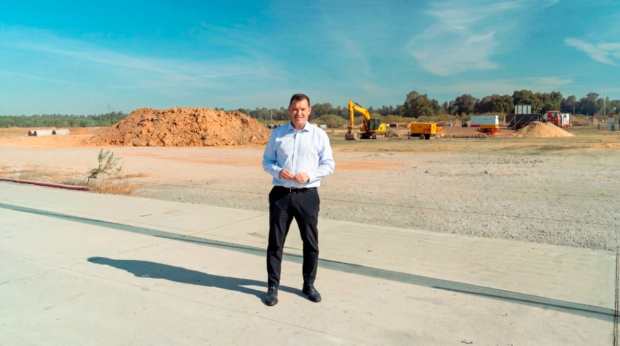 El Puerto de Huelva comienza la pavimentación de la zona norte del Muelle Sur con una inversión de 5,2 millones