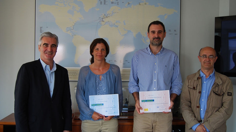 La Autoridad Portuaria de Santander entrega los diplomas del concurso de ideas innovadoras &quot;Port Innova&quot;