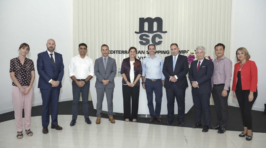 La naviera MSC se muestra optimista ante el crecimiento previsto para Vietnam