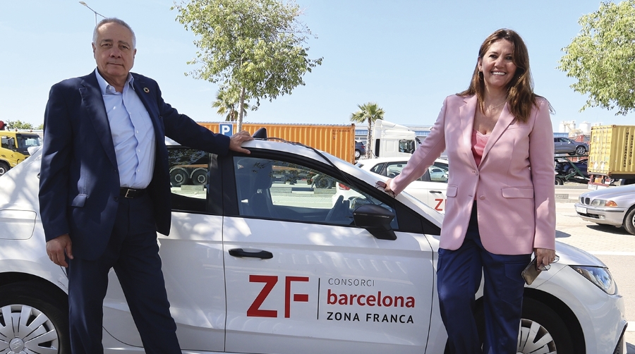 La Zona Franca de Barcelona avanza con su laboratorio de movilidad conectada