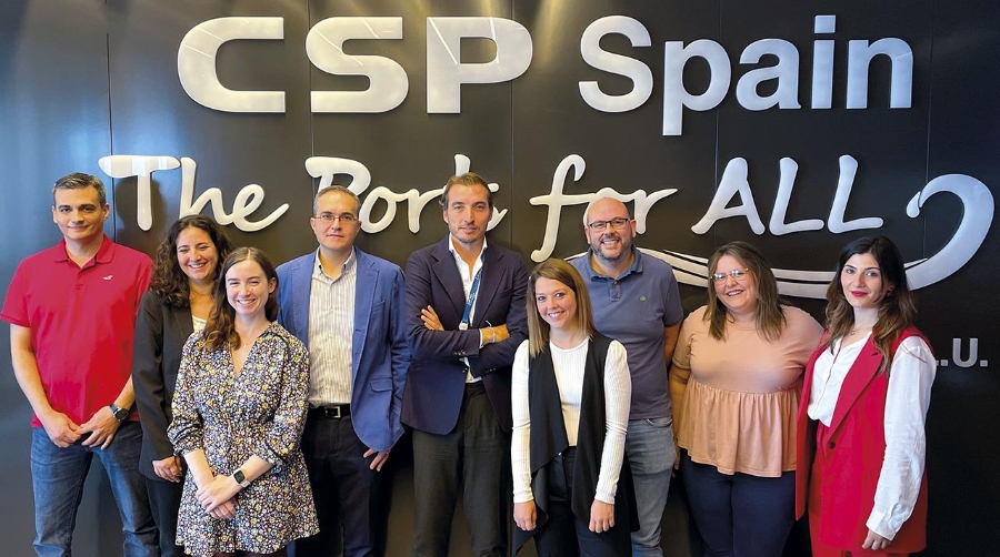 La plantilla de CSP Logitren ya se encuentra en sus nuevas instalaciones.