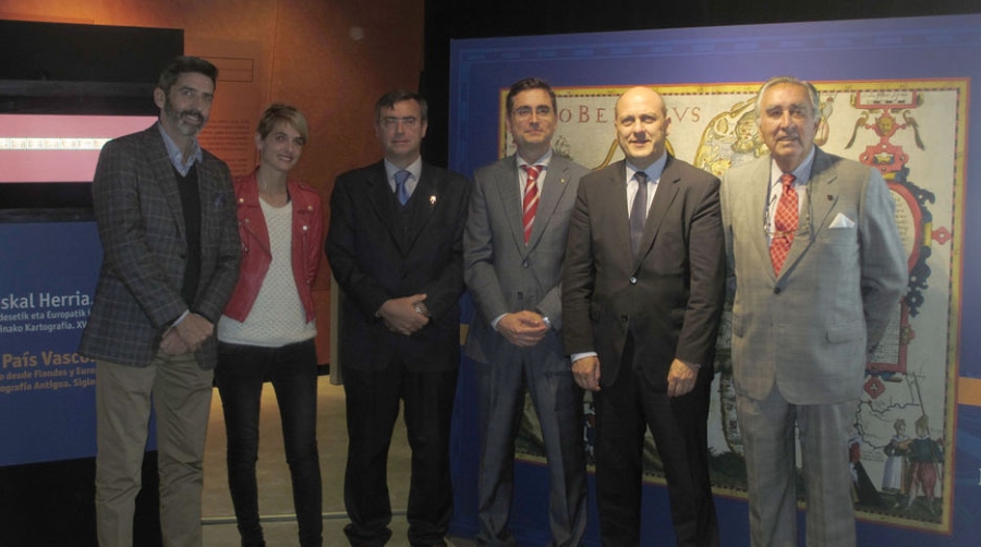 &quot;El Pa&iacute;s Vasco visto desde Flandes y Europa. Cartograf&iacute;a&quot;, en el Museo Mar&iacute;timo R&iacute;a de Bilbao