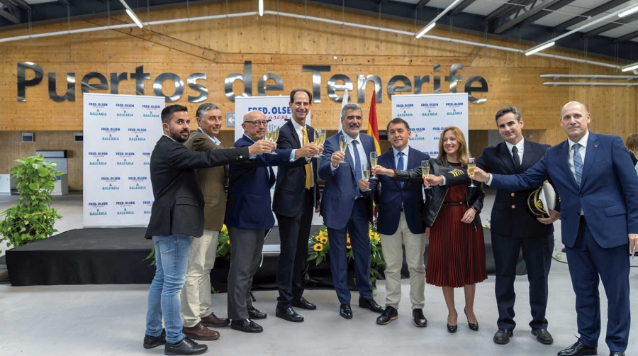 Fred. Olsen Express y Bale&agrave;ria presentan en Canarias la nueva ruta entre las islas capitalinas y Huelva