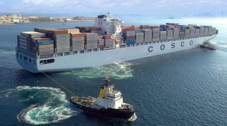 China busca su lugar en el liderazgo mundial del transporte mar&iacute;timo de contenedores