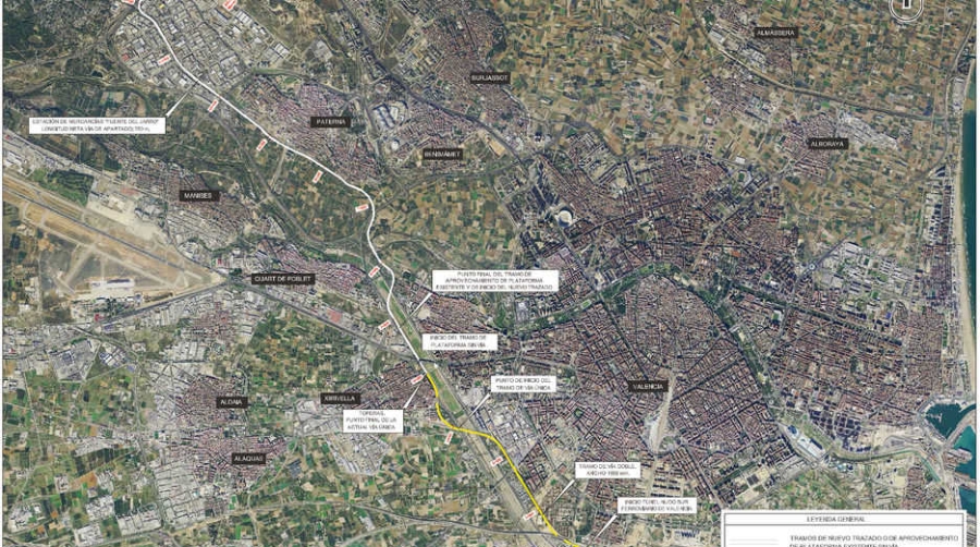 Paterna elevar&aacute; a Fomento la propuesta de su l&iacute;nea ferroviaria con el Puerto y el Corredor Mediterr&aacute;neo