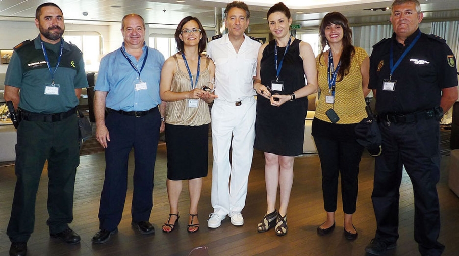 El crucero "Le Soleal" escala en los puertos de Barcelona y Valencia consignado por Transcoma