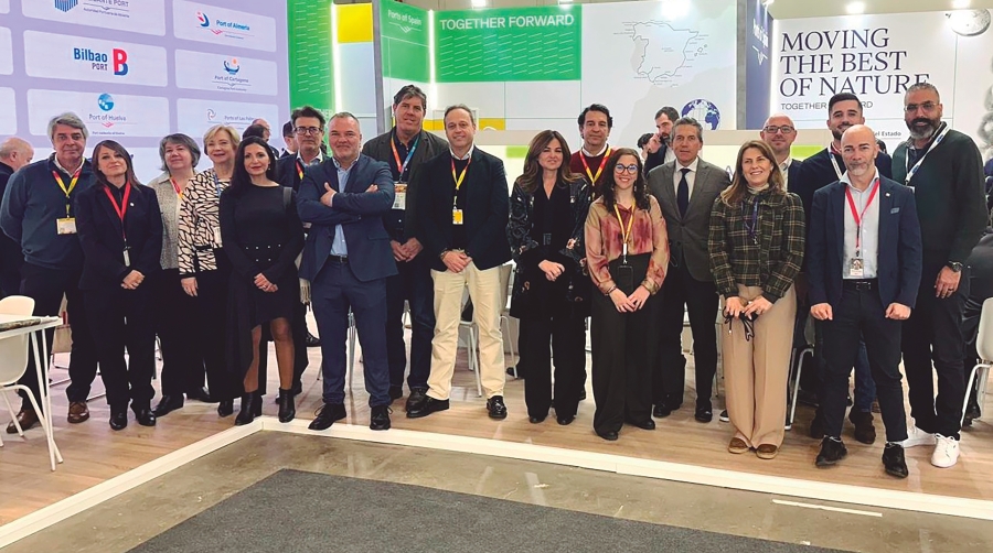 La AP de Algeciras está acompañada en Berlín por una numerosa delegación de su comunidad portuaria.