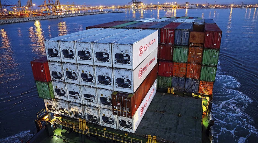 El &ldquo;Beatriz B&rdquo; es uno de los buques portacontenedores de Boluda Lines.